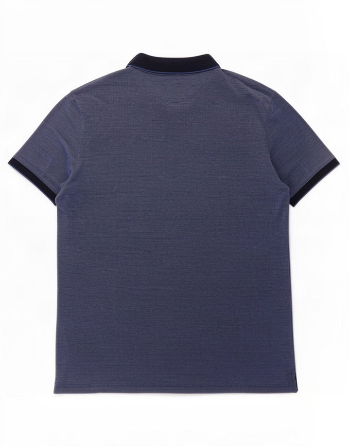 Gant Mens Polo Shirt 2XL Navy Blue Cotton