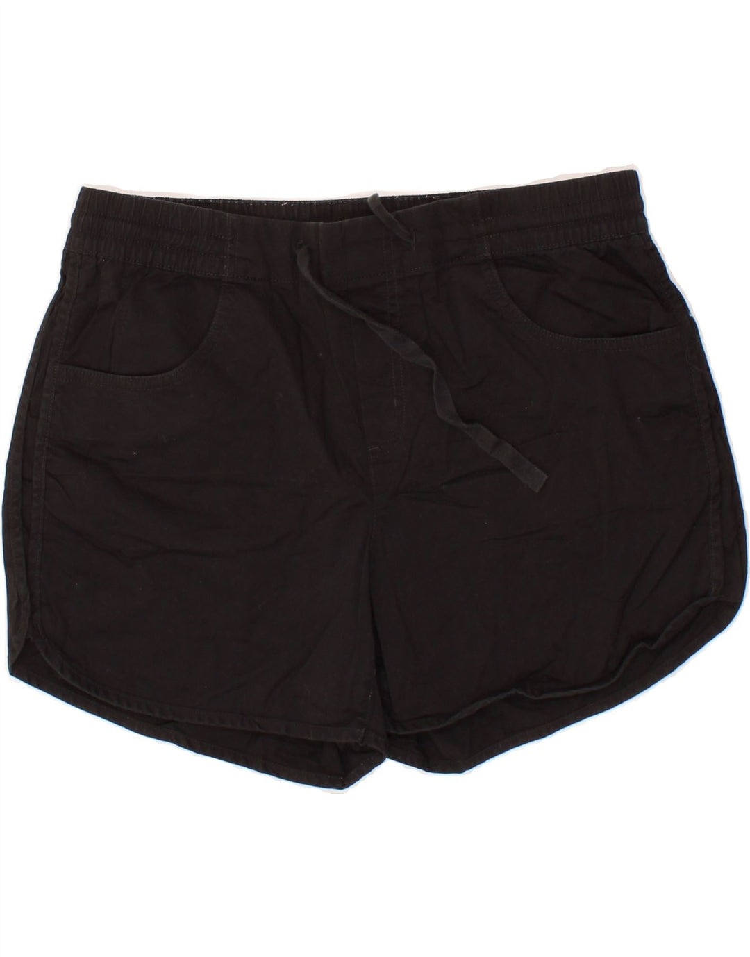 EDDIE BAUER Womens Casual Shorts US 12 Large W34  Black Cotton Vintage Eddie Bauer and Second-Hand Eddie Bauer from Messina Hembry 