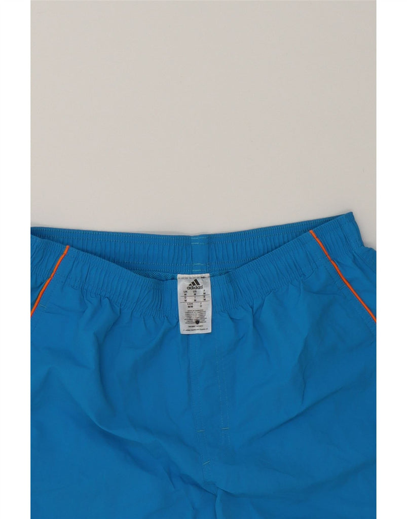 ADIDAS Mens Sport Shorts Medium  Blue Nylon Vintage Adidas and Second-Hand Adidas from Messina Hembry 