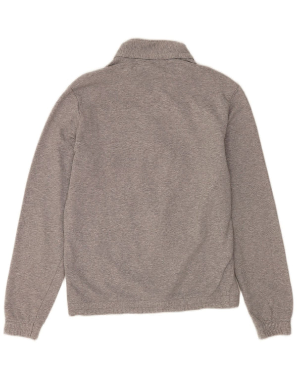 AUSTRALIAN L'ALPINA Mens Tracksuit Top Jacket Small Grey Colourblock Cotton