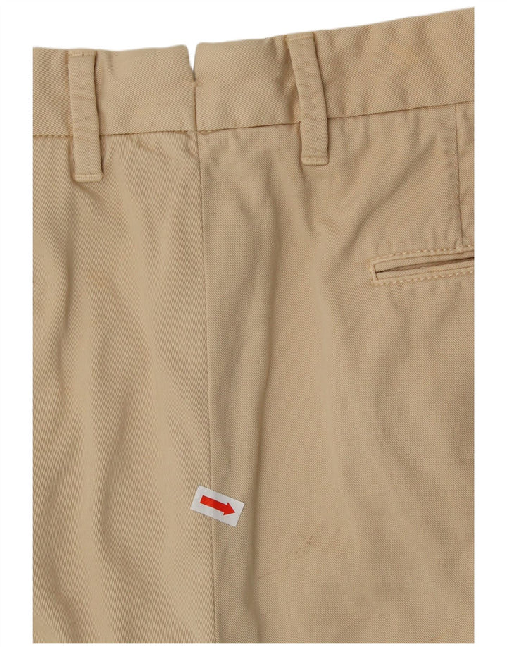 TWISTED TAILOR Mens Chino Shorts IT 46 Small W30  Beige Cotton