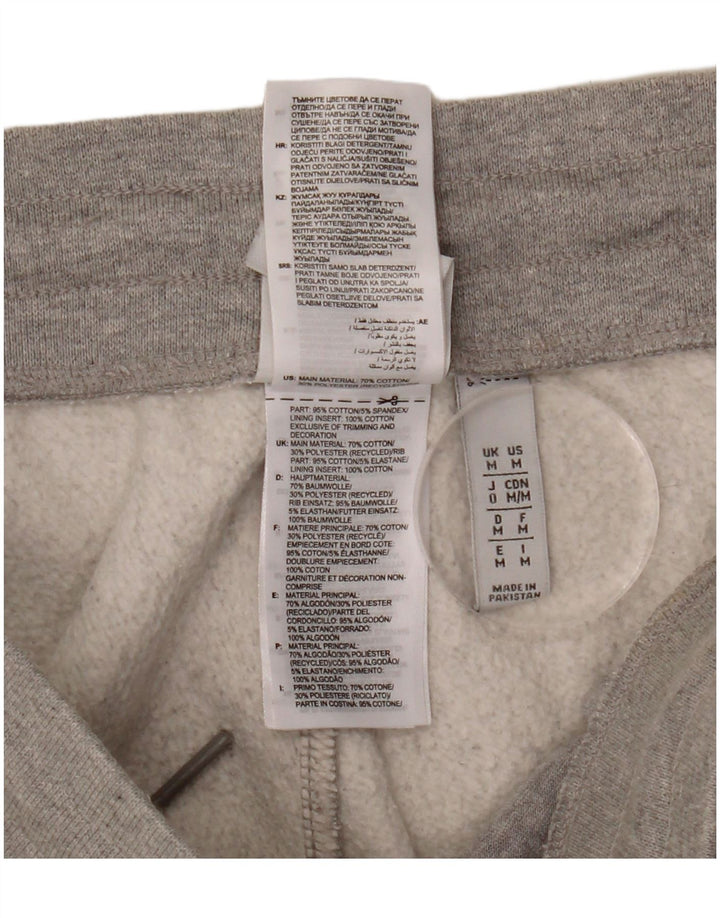 Adidas Mens Tracksuit Trousers Joggers Medium  Grey Cotton