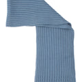 Paul & Shark Mens Knit Rectangle Scarf One Size Blue