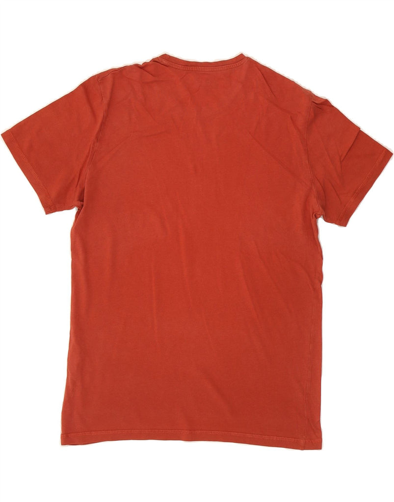 TOM TAILOR Mens Graphic T-Shirt Top Medium Red Cotton Vintage Tom Tailor and Second-Hand Tom Tailor from Messina Hembry 