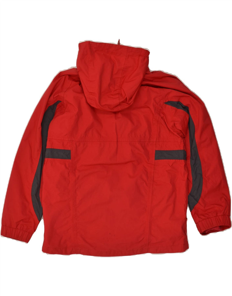 MOUNTAIN WAREHOUSE Boys Hooded Windbreaker Jacket 11-12 Years Red | Vintage Mountain Warehouse | Thrift | Second-Hand Mountain Warehouse | Used Clothing | Messina Hembry 