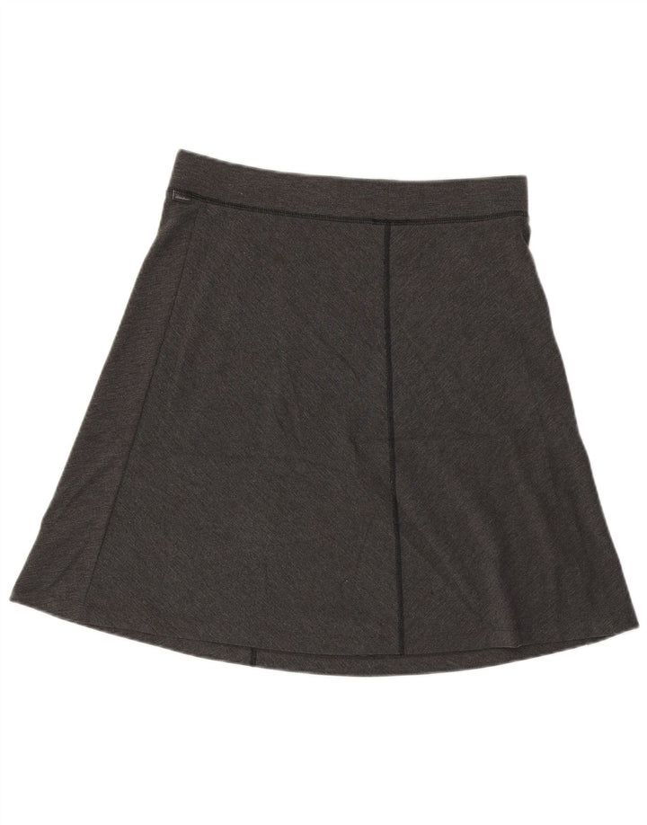 Eddie Bauer Womens A-Line Skirt Medium W30 Grey Polyester
