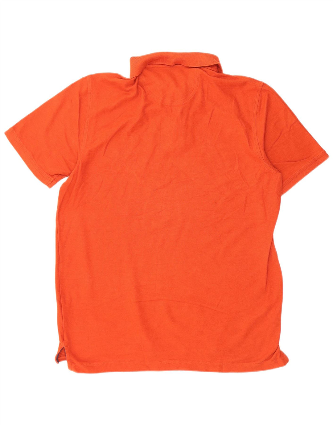 IZOD Mens Polo Shirt Large Orange Cotton