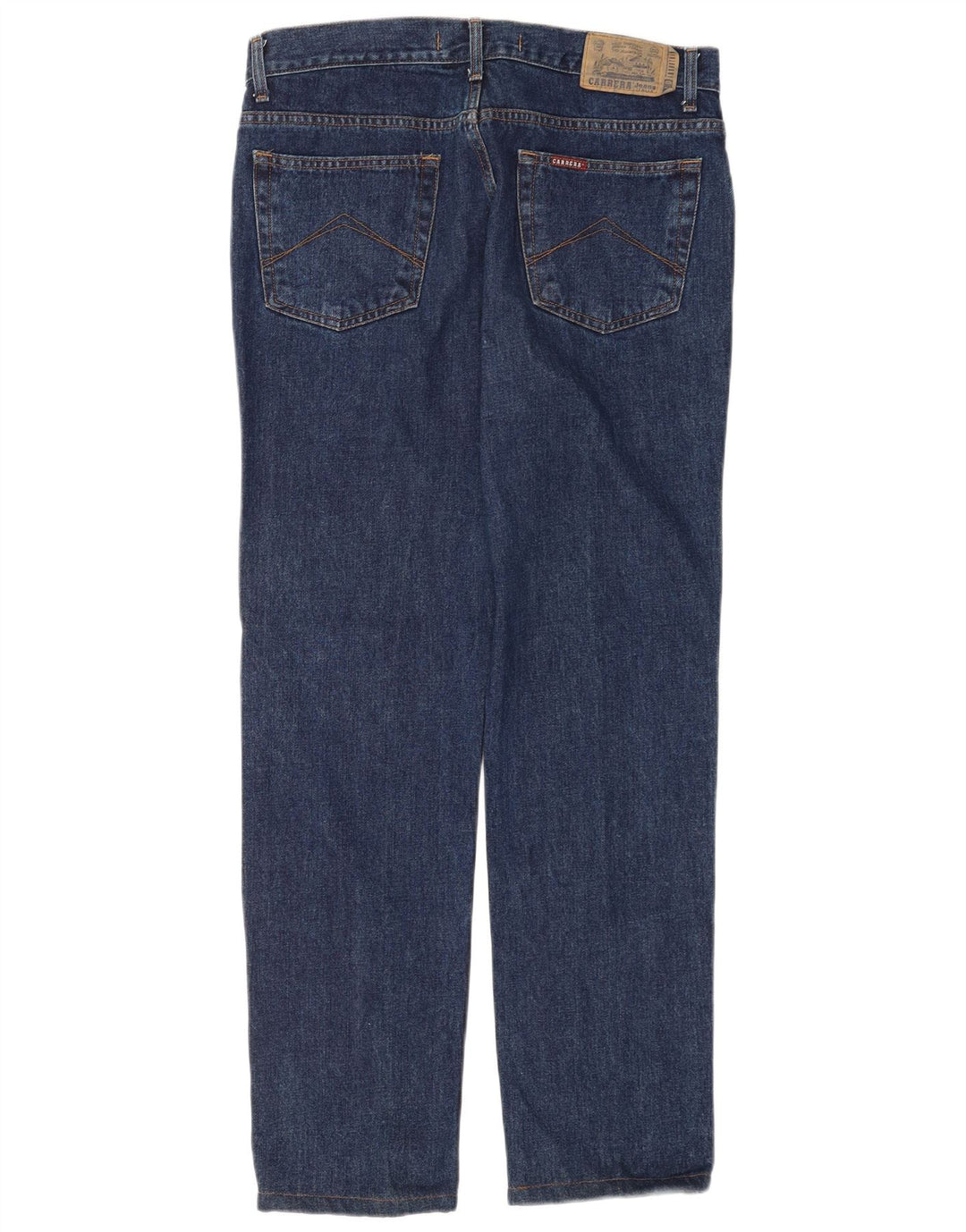 Carrera Mens 700 Straight Jeans W36 L32 Navy Blue Cotton