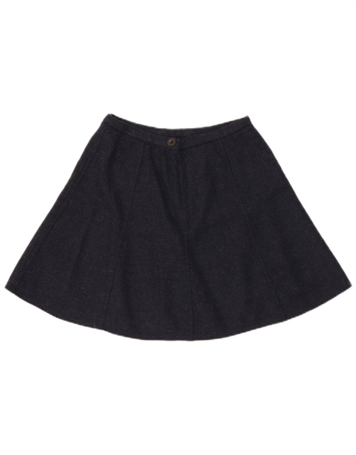 Vintage Womens Mini Skirt W26 Small Navy Blue