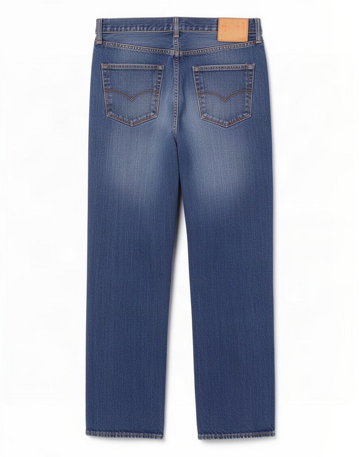Levi's Mens 501 Straight Jeans W34 L30 Blue Cotton