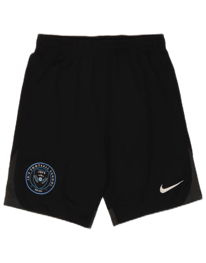 Nike Boys Graphic Sport Shorts 12-13 Years Large Black Polyester
