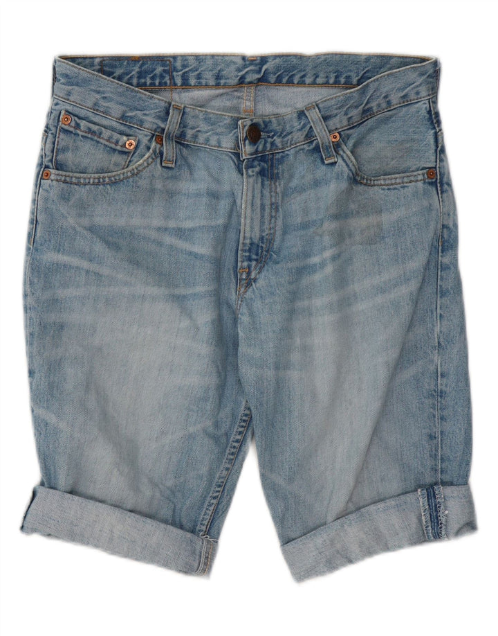 LEVI'S Mens 516 Denim Shorts W31 Medium  Blue Vintage Levi's and Second-Hand Levi's from Messina Hembry 