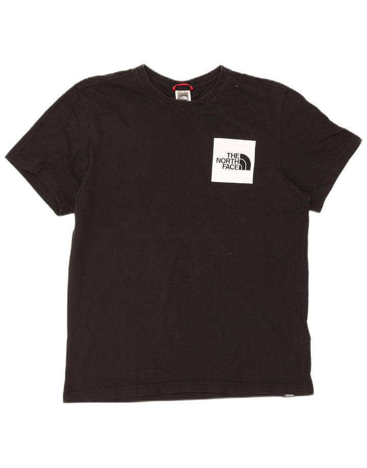 The North Face Mens T-Shirt Top Medium Black Cotton