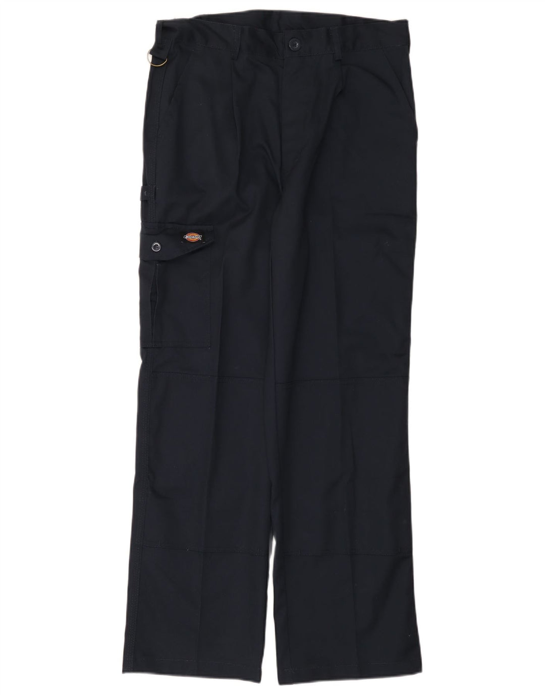 Dickies Mens Straight Cargo Trousers W32 L30 Navy Blue Polyester