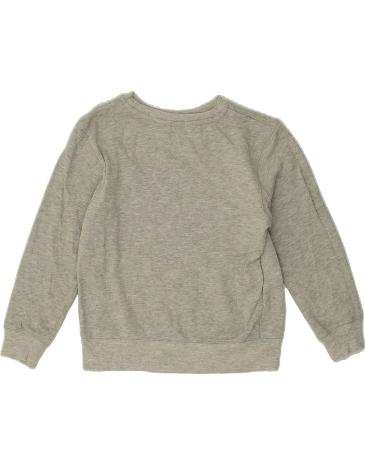 CHAMPION Boys Graphic Sweatshirt Jumper 7-8 Years Small Grey Cotton Vintage Champion and Second-Hand Champion from Messina Hembry 