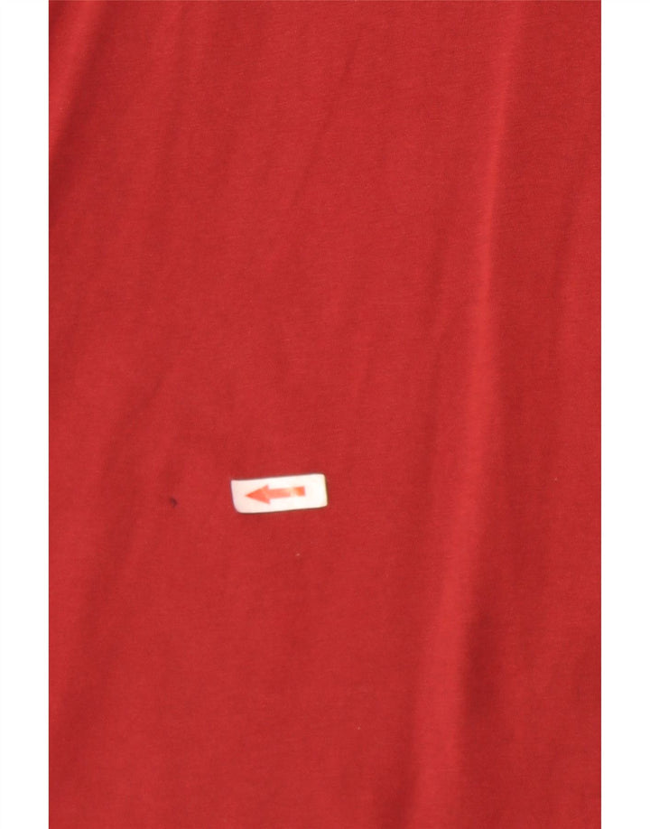 Vans Mens Classic Fit T-Shirt Top XL Red Cotton