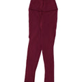 ATHLETA Womens Leggings UK 2 2XS  Burgundy Nylon Vintage Athleta and Second-Hand Athleta from Messina Hembry 