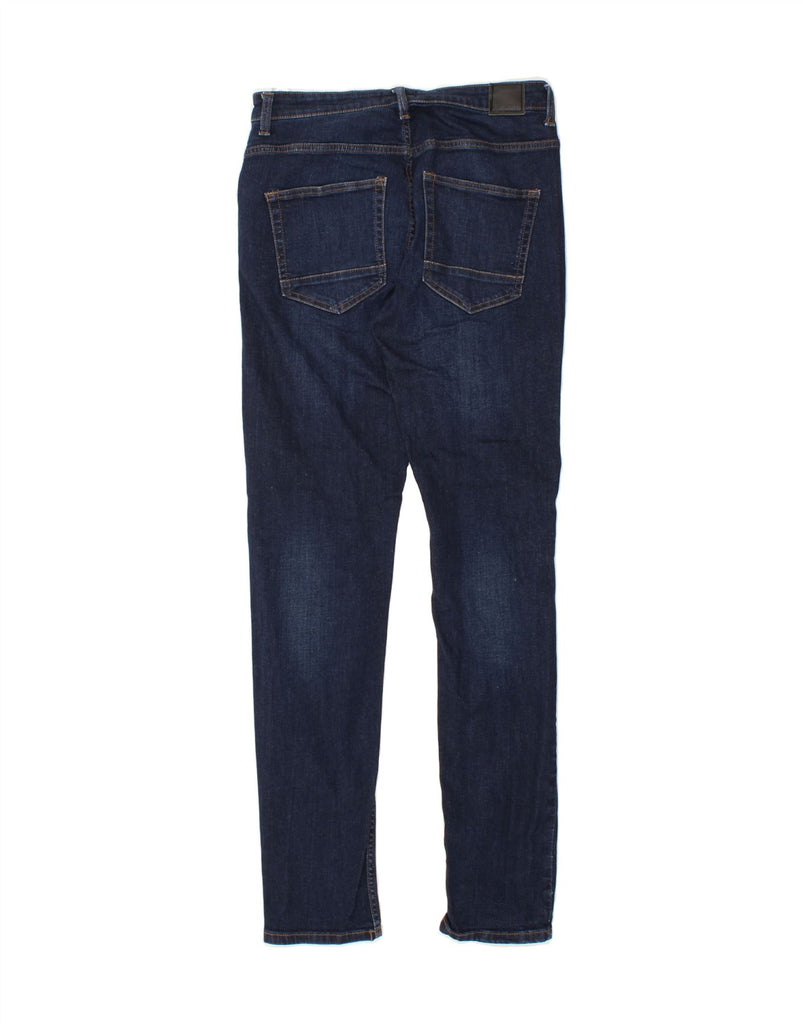 BENCH Mens Skinny Jeans W30 L32  Navy Blue Cotton Vintage Bench and Second-Hand Bench from Messina Hembry 