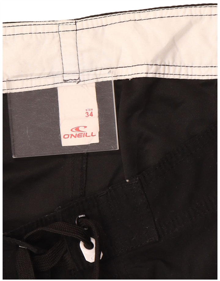 O'Neill Mens Graphic Swimming Shorts Large  Black