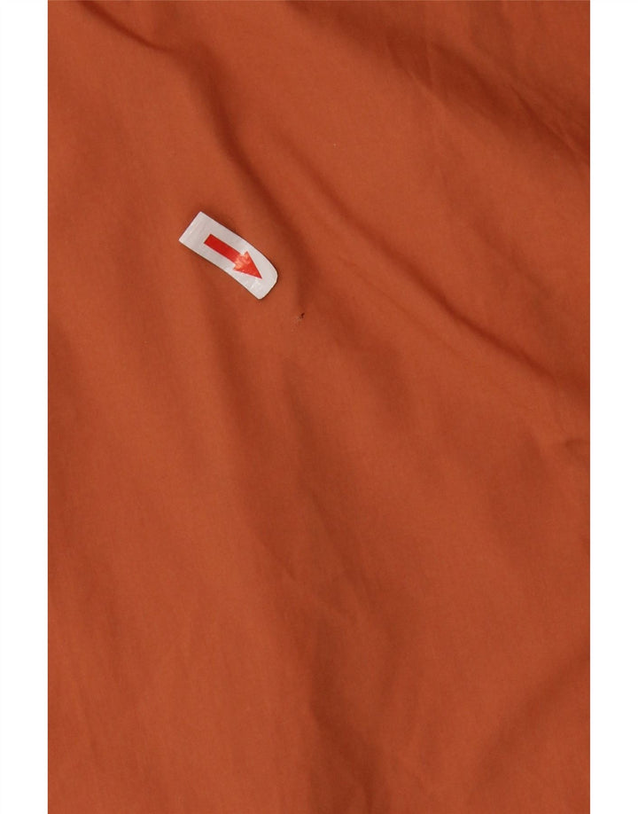 Vintage Womens Raincoat UK 18 XL Orange Polyester