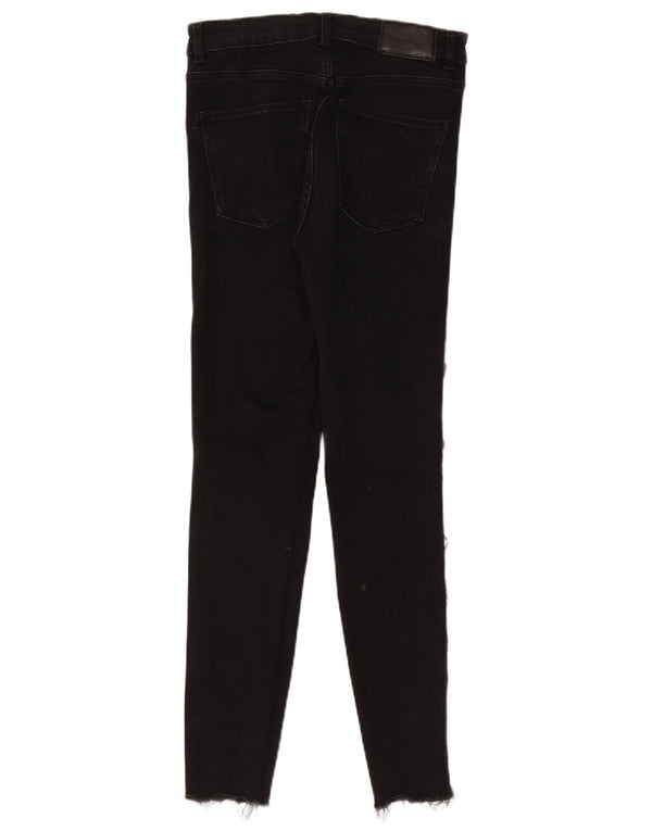 Zara Womens Skinny Jeans EU 38 Small W28 L28 Black