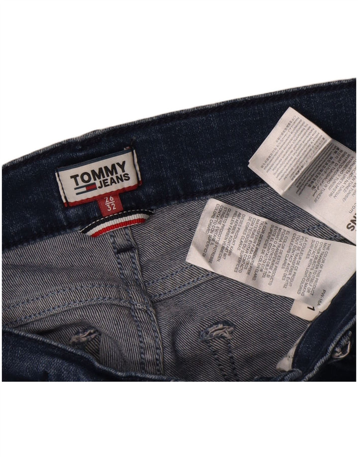 Tommy Hilfiger Womens Flared Jeans W26 L32 Blue Cotton