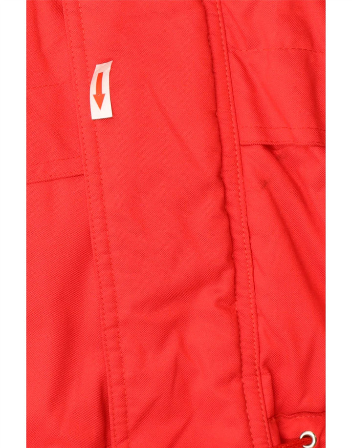 Belfe & Belfe Mens Loose Fit Padded Jacket UK 36 Small Red