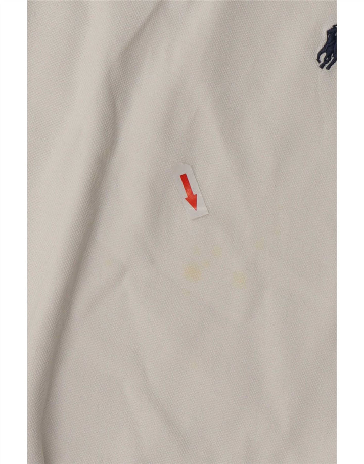 Polo Ralph Lauren Mens Shirt Large White Cotton
