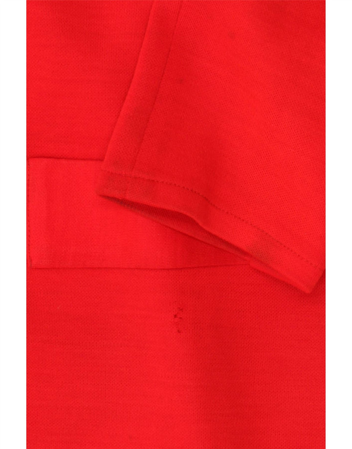 Vintage Womens 5 Button Blazer Jacket UK 12 Medium Red