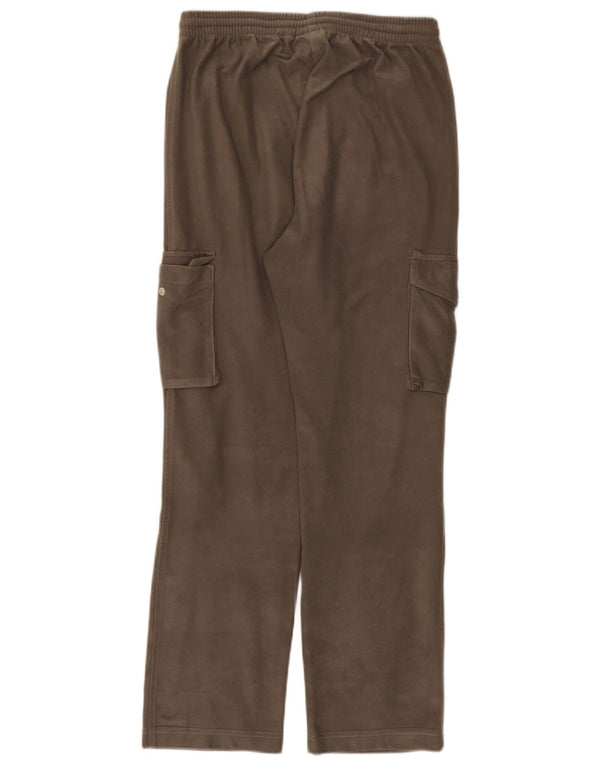Diadora Mens Cargo Velour Tracksuit Trousers Medium  Grey Polyester