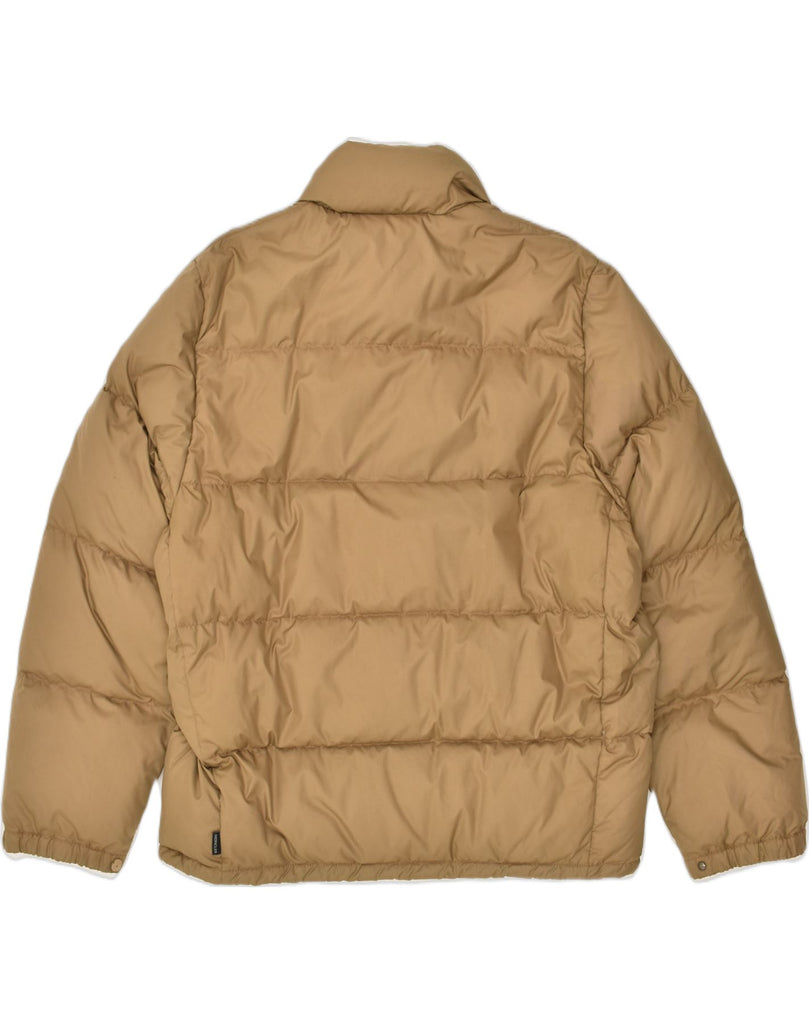 MONCLER Mens Padded Jacket Size 3 Large Brown Polyester | Vintage Moncler | Thrift | Second-Hand Moncler | Used Clothing | Messina Hembry 