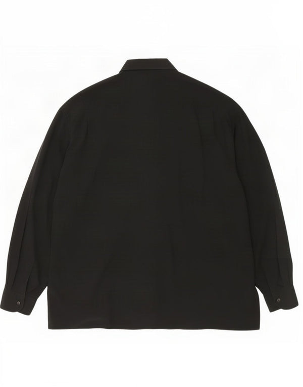 Vintage Mens Shirt 2XL Black