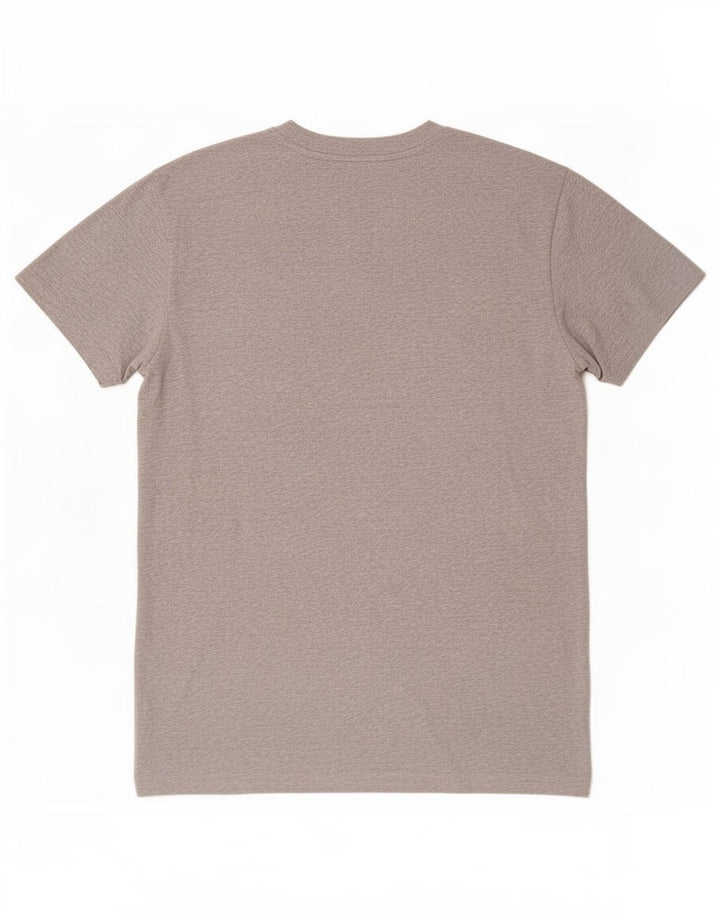 Gant Mens Graphic T-Shirt Top Medium Grey Cotton
