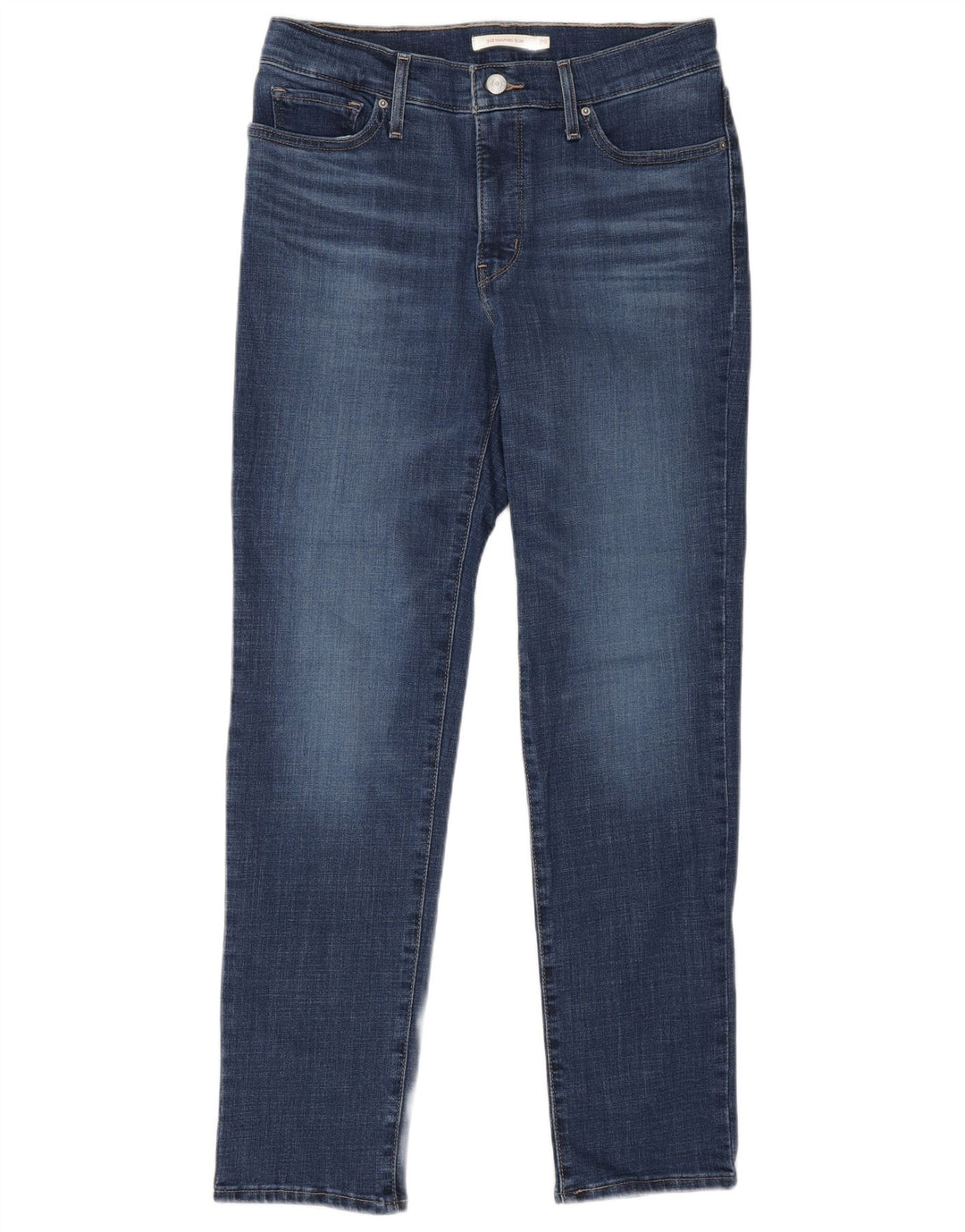 Levi's Womens 312 Shaping Slim Jeans W29 L30 Blue Cotton
