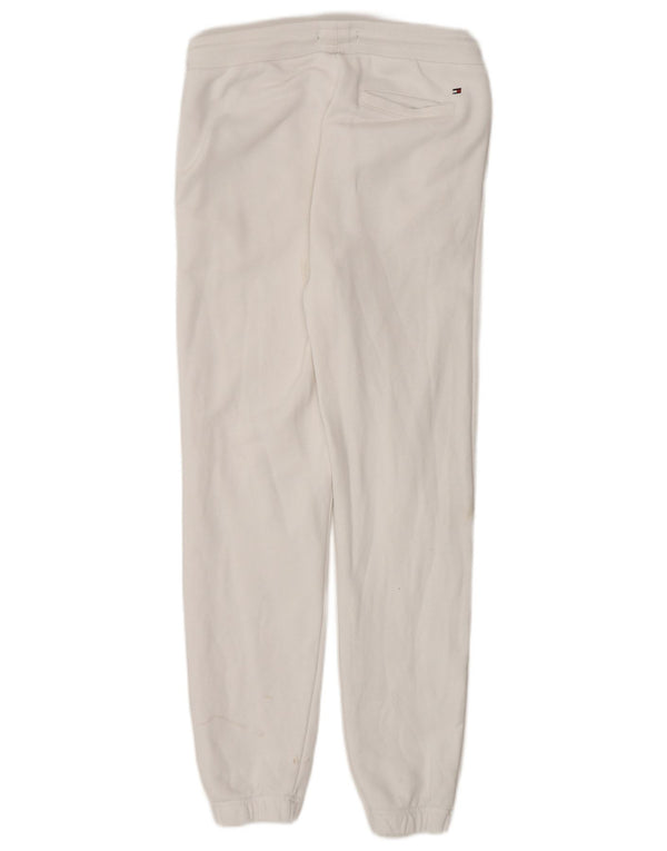 Tommy Hilfiger Girls Tracksuit Trousers Joggers 13-14 Years White Cotton