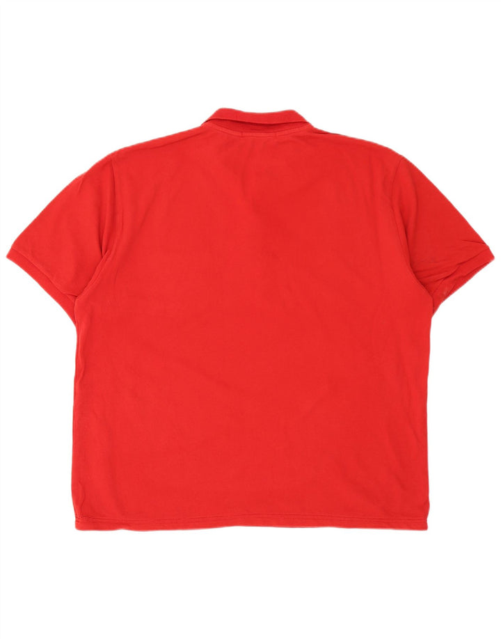 Trussardi Jeans Mens Polo Shirt XL Red