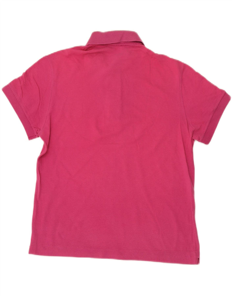 LACOSTE Mens Polo Shirt Size 4 Medium Pink Cotton Vintage Lacoste and Second-Hand Lacoste from Messina Hembry 