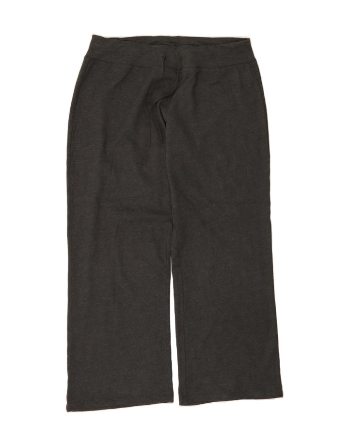 EDDIE BAUER Womens Tracksuit Trousers UK 20 2XL  Grey Cotton Vintage Eddie Bauer and Second-Hand Eddie Bauer from Messina Hembry 