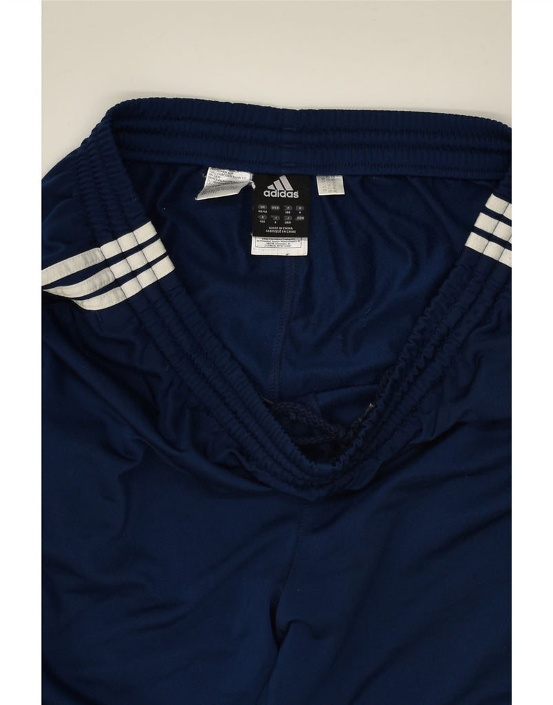 ADIDAS Mens Tracksuit Trousers UK 46/48 XL Navy Blue Polyester | Vintage Adidas | Thrift | Second-Hand Adidas | Used Clothing | Messina Hembry 