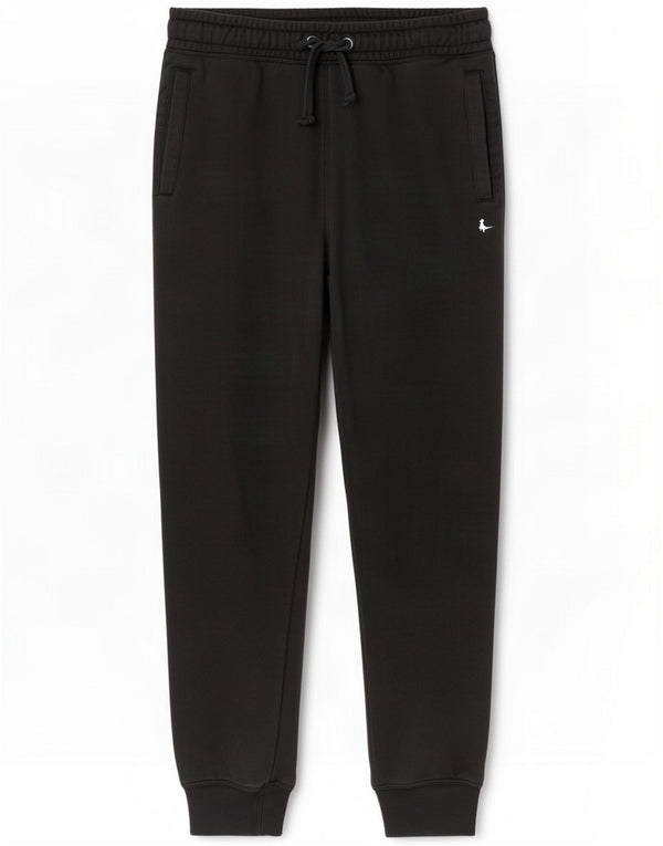 Jack Wills Mens Slim Fit Tracksuit Trousers Joggers Medium Black Cotton