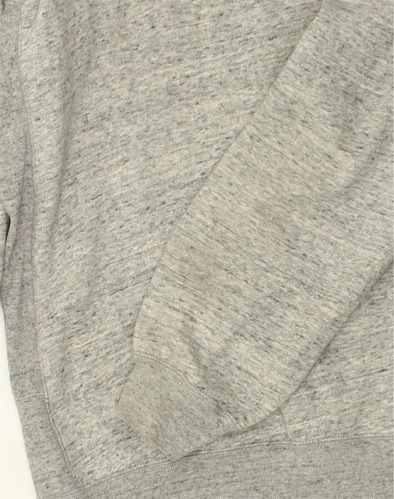 JACK WILLS Mens Graphic Zip Hoodie Sweater Large Grey Cotton | Vintage Jack Wills | Thrift | Second-Hand Jack Wills | Used Clothing | Messina Hembry 