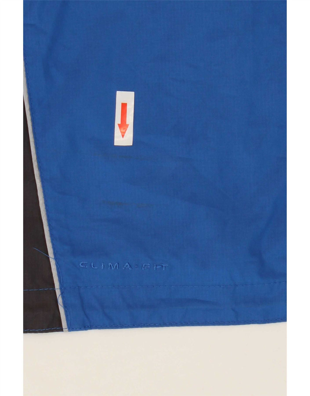 Nike Womens Clima-fit Rain Jacket UK 10/12 Medium Blue Colourblock