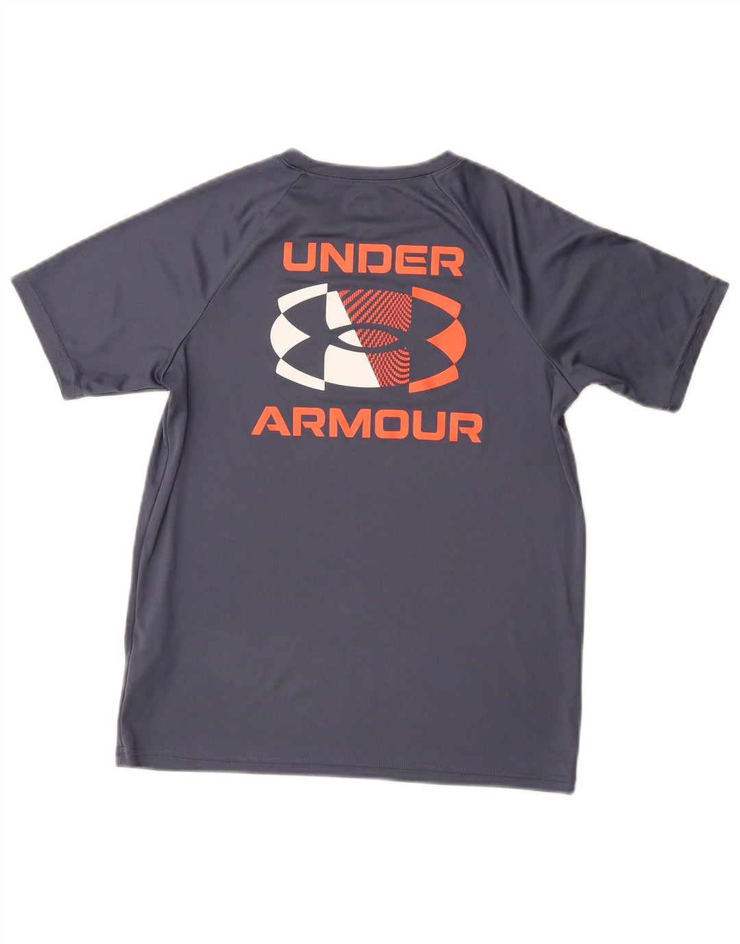 UNDER ARMOUR Boys loose Graphic T-Shirt Top 9-10 Years Medium  Grey