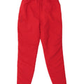 Ellesse Womens Stirrup Windbreaker Trousers US 6 Medium Red Nylon