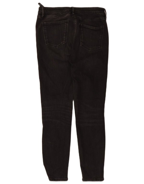 Zara Womens Skinny Jeans EU 40 Medium W30 L27 Black Cotton