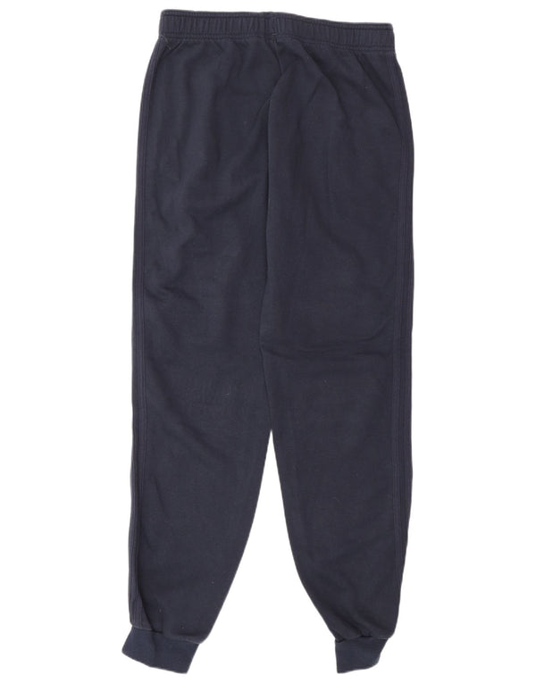 Adidas Boys Tracksuit Trousers Joggers 15-16 Years Navy Blue Cotton
