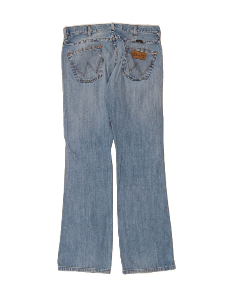 WRANGLER Mens Dayton Bootcut Jeans W32 L34 Blue Cotton Vintage Wrangler and Second-Hand Wrangler from Messina Hembry 