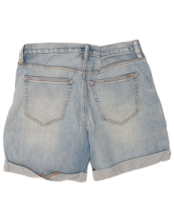 Eddie Bauer Womens Boyfriend Denim Shorts US 6 Medium W30  Blue Cotton