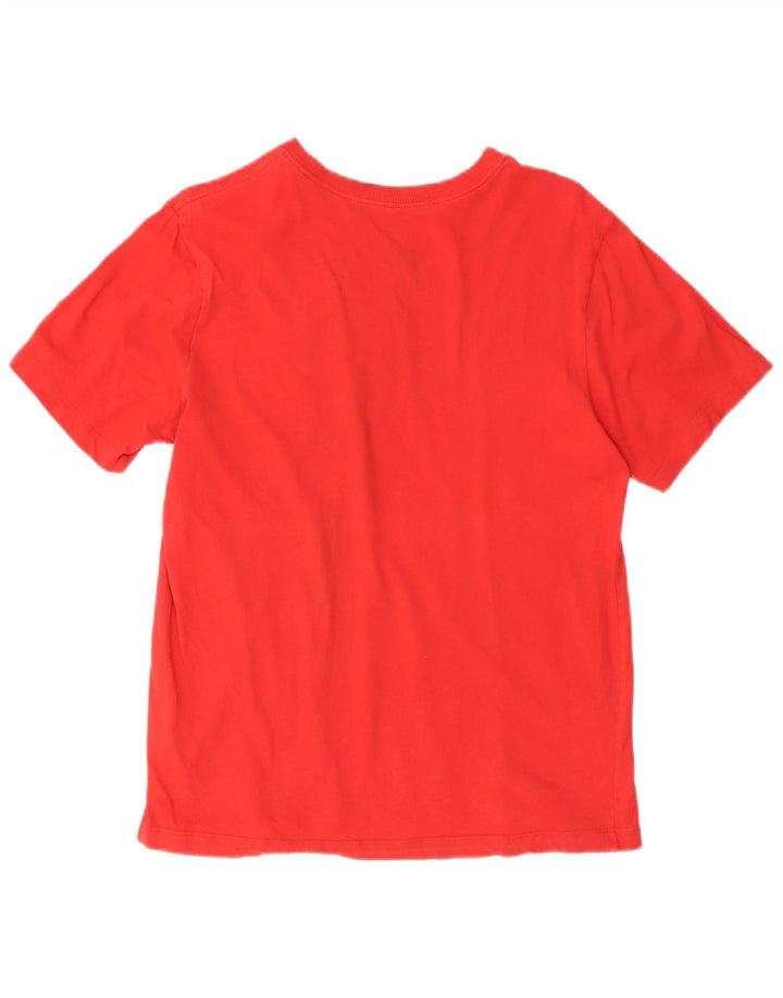 Nike Mens T-Shirt Top Medium Red Cotton