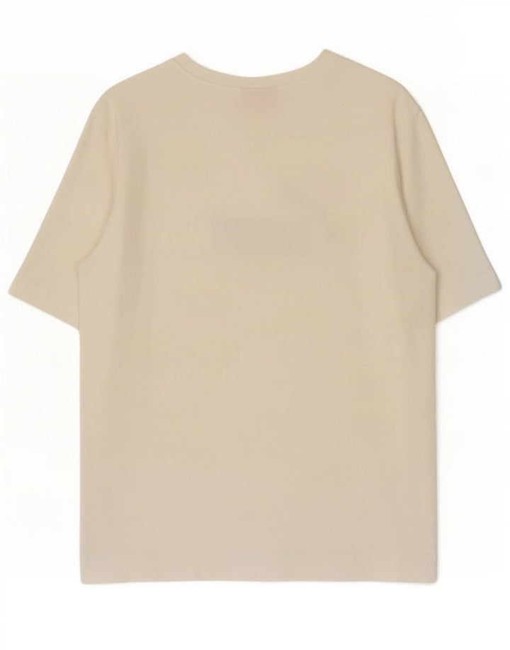 Puma Mens Graphic T-Shirt Top Medium White